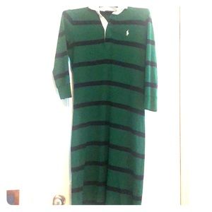 3 quarter sleeve Polo sport dress